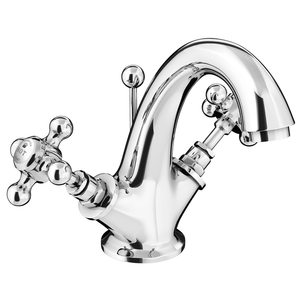Downton Abbey Traditional Mono Basin Mixer Tap inc Waste