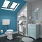 Old London Traditional Vanity Unit (600mm Wide - Duck Egg Blue)  Feature Large Image