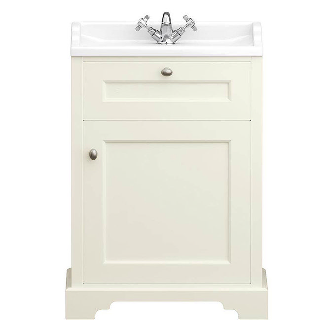 Old London Traditional Vanity Unit (600mm Wide - Ivory)  Standard Large Image