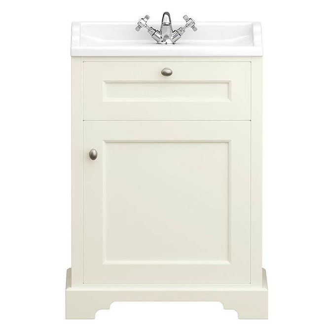 Old London Traditional Vanity Unit (600mm Wide - Ivory) Standard Large Image