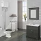 Old London Traditional Vanity Unit (800mm Wide - Charcoal)  Standard Large Image