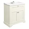 Old London Traditional Vanity Unit (800mm Wide - Ivory) Large Image
