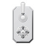 Downton Abbey Twin Concealed Thermostatic Shower Valve  Profile Large Image