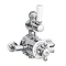 Downton Abbey Twin Exposed Thermostatic Shower Valve Large Image