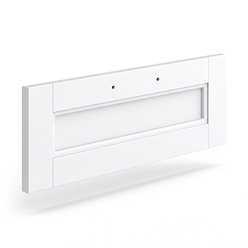 Drawer Fascia for Chatsworth White 525mm Wall Hung Double Drawer Unit