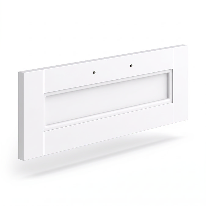 Drawer Fascia for Chatsworth White 525mm Wall Hung Double Drawer Unit