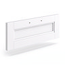 Drawer Fascia for Chatsworth White 525mm Wall Hung Double Drawer Unit