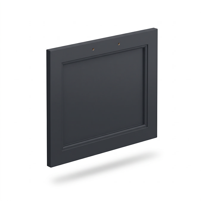 Top Drawer Front for Chatsworth 525mm Black Wall Hung Drawer Unit