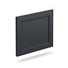 Top Drawer Front for Chatsworth 525mm Black Wall Hung Drawer Unit