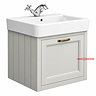 Drawer Front for Chatsworth 525mm Grey Wall Hung Drawer Unit