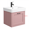 Drawer Front for Chatsworth 525mm Wall Hung Drawer Unit Dusky Pink