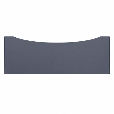 Drawer Front for Monza 600mm Wall Hung Drawer Vanity Unit Matt Grey