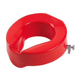 Drive DeVilbiss 4" Red Rasied Toilet Seat - 62174 Large Image