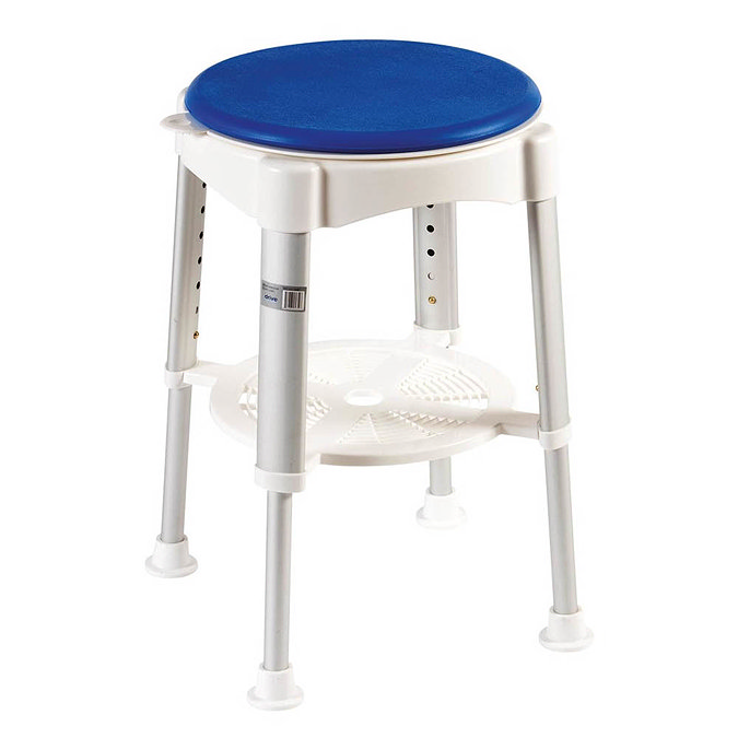 Drive DeVilbiss Bath Stool with Rotating Padded Seat - RTL12061 Large Image