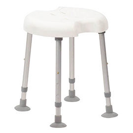 Drive DeVilbiss Delphi Shower Stool with Double Recess - 540300000 Medium Image