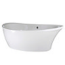 Drop 1750 Teardrop Shaped Freestanding Bath - NFB007 Profile Large Image