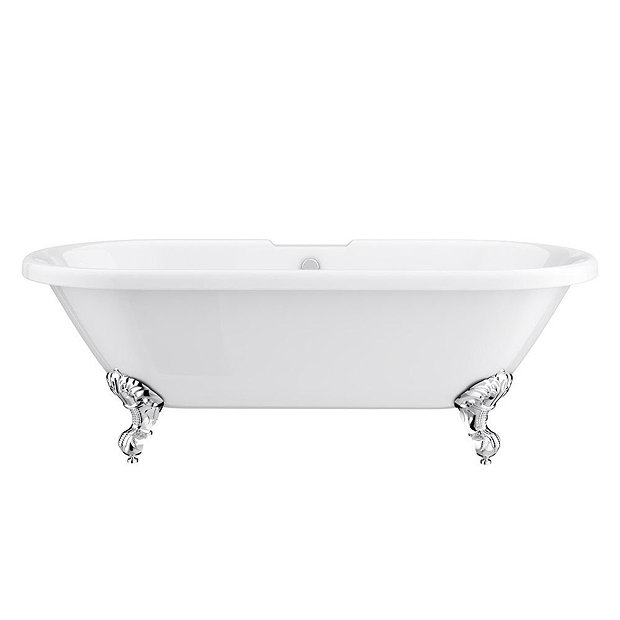 Duke 1695 Double Ended Roll Top Bath + Leg Set | Victorian Plumbing