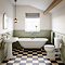 Duke 1695 Double Ended Roll Top Bath + Chrome Leg Set