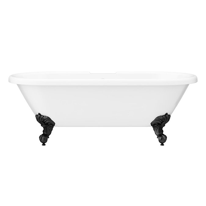 Duke 1695 Traditional Roll Top Bath + Matt Black Leg Set