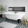 Duke 1695 Traditional Roll Top Bath + Matt Black Leg Set