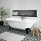 Duke 1695 Traditional Roll Top Bath + Matt Black Leg Set