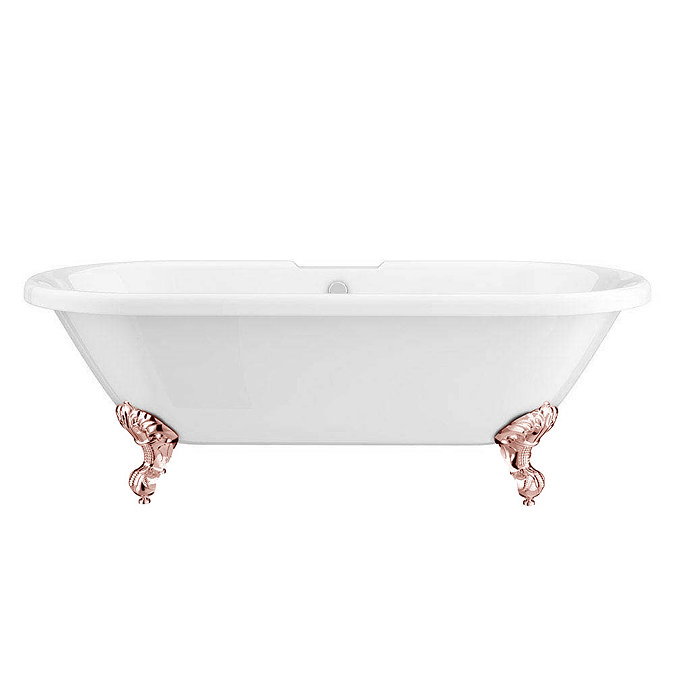 Duke 1795 Traditional Roll Top Bath + Rose Gold Leg Set  Feature Large Image