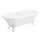 Duke 1795 Traditional Roll Top Bath + White Leg Set  Feature Large Image