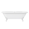 Duke 1795 Traditional Roll Top Bath + White Leg Set  Standard Large Image