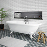 Duke 1795 Traditional Roll Top Bath + White Leg Set Large Image