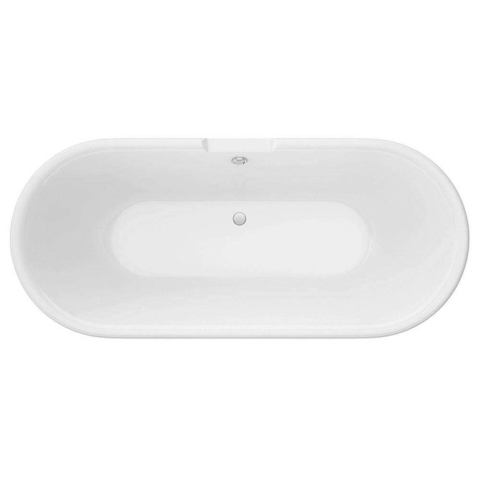 Duke Black 1695 Double Ended Roll Top Bath w. Ball + Claw Leg Set  Feature Large Image