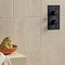 Duna Ivory Matt Concrete Effect Wall Tiles - 250 x 700mm