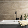 Duna Taupe Matt Concrete Effect Wall Tiles - 250 x 700mm