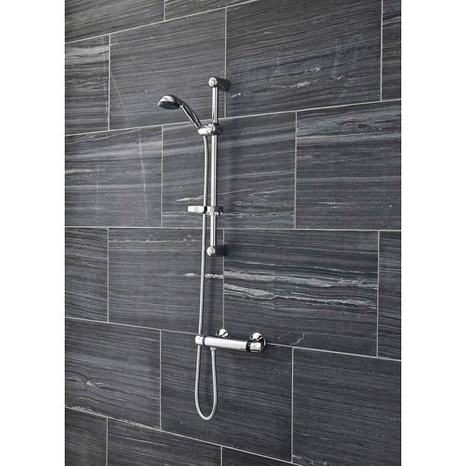 Ultra Dune Bar Shower Valve with Slider Rail Kit - A3910 Standard Large Image