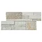 Juno Quartz Stone Split Face Tiles 180 x 350mm  Standard Large Image