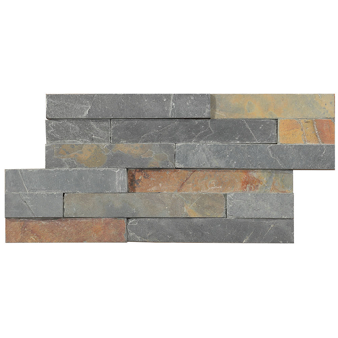 Juno Rustic Stone Split Face Tiles 180 x 350mm  Standard Large Image