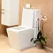 Durab Milan Square Two Piece Toilet Pan with Soft-Close Seat - TLT-MIL-CIS Profile Large Image