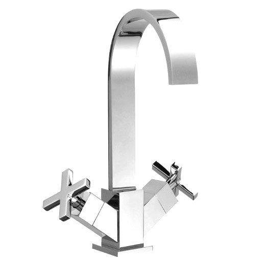 Durab Profumi Basin Mixer - Chrome - PROBAS Large Image