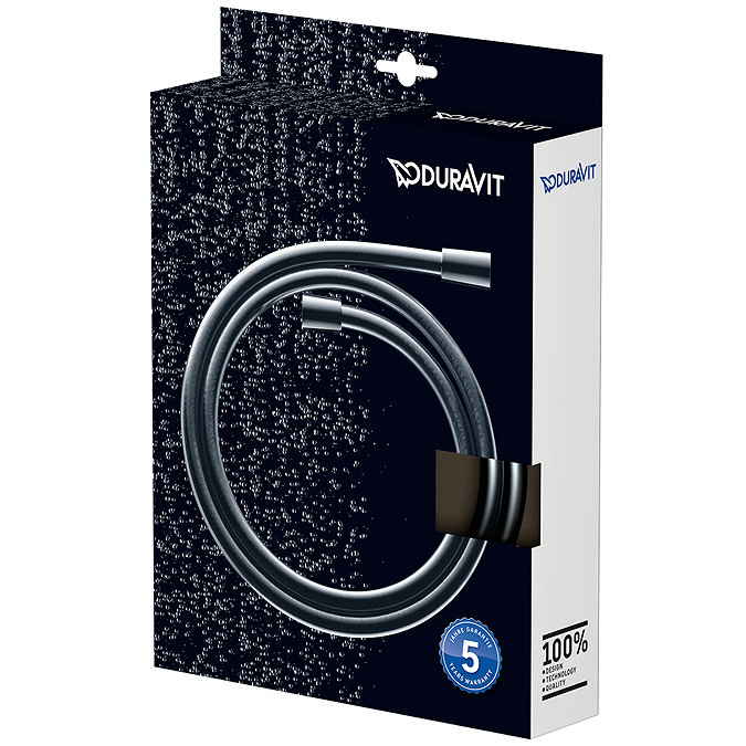 Duravit 1.25m Universal Shower Flex Hose - Chrome