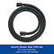 Duravit 1.25m Universal Shower Flex Hose - Matt Black