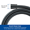 Duravit 1.25m Universal Shower Flex Hose - Matt Black