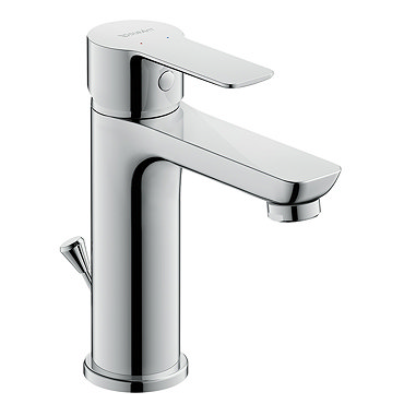 Duravit A.1 M-Size Single Lever Basin Mixer with Pop-up Waste - A11020001010  Profile Large Image
