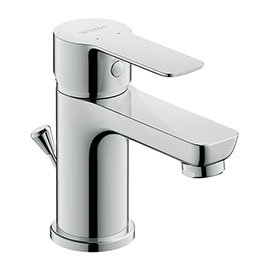 Duravit A.1 S-Size Single Lever Basin Mixer with Pop-up Waste - A11010001010 Medium Image