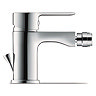 Duravit A.1 Single Lever Bidet Mixer with Pop-up Waste - A12400001010  Profile Large Image