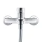 Duravit A.1 Wall Mounted Single Lever Bath Shower Mixer - A15230000010 Profile Large Image