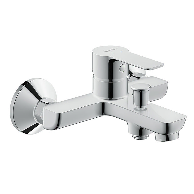 Duravit A.1 Wall Mounted Single Lever Bath Shower Mixer - A15230000010 Large Image