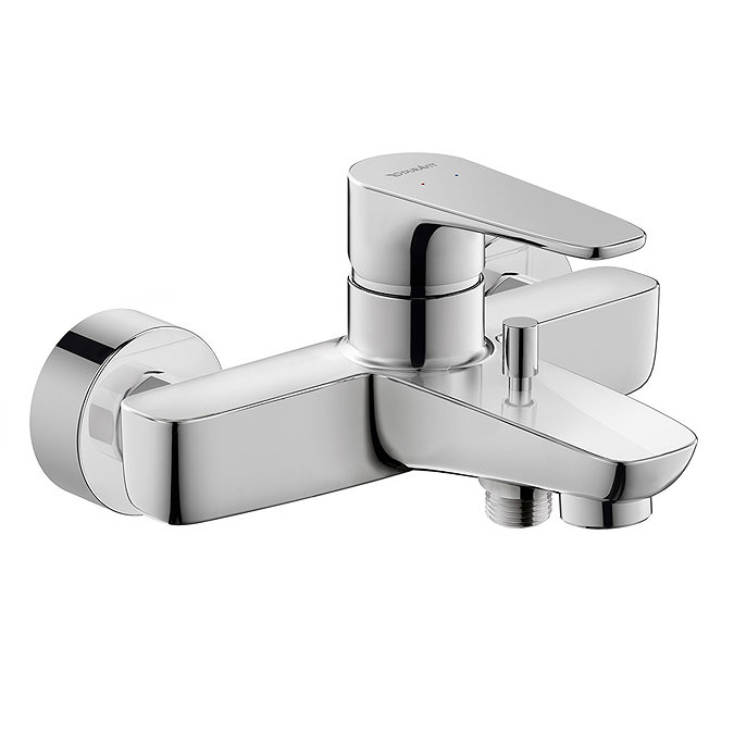 Duravit B.1 Wall Mounted Single Lever Bath Shower Mixer - B15230000010 Large Image