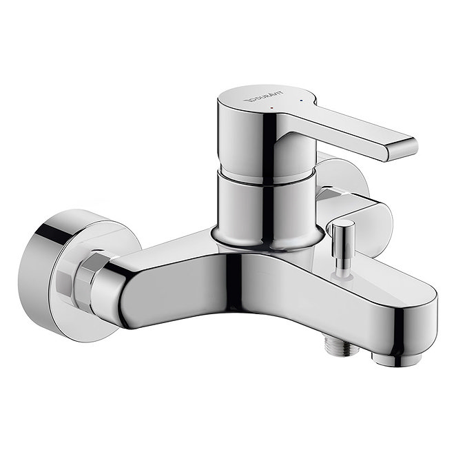 Duravit B.2 Wall Mounted Single Lever Bath Shower Mixer - B25230000010 Large Image