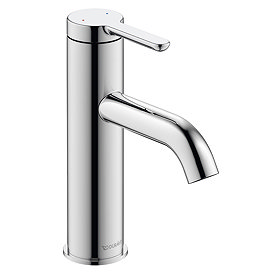 Duravit C.1 M-Size Single Lever Basin Mixer - Chrome - C11020002010 Large Image