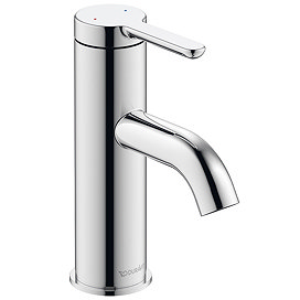 Duravit C.1 S-Size Single Lever Basin Mixer - Chrome - C11010002010 Large Image