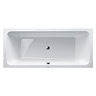 Duravit D-Code 1800 x 800mm Double Ended Bath + Support Feet  Profile Large Image